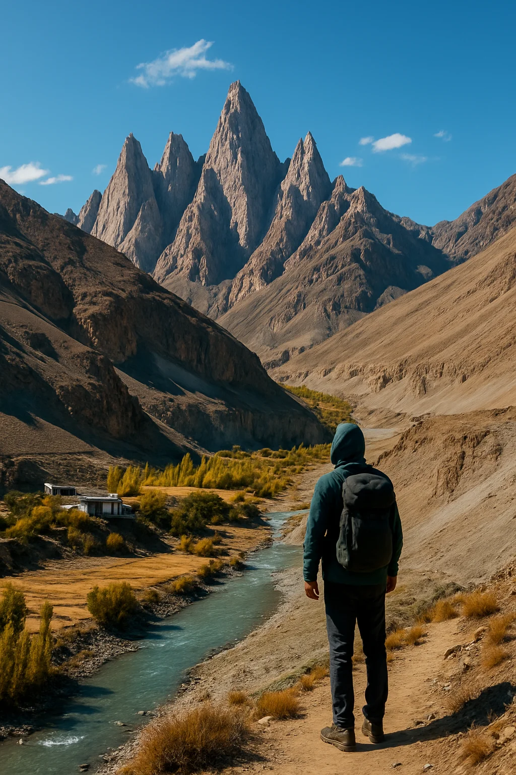Haldi Cones near Cascade Resorts, Skardu, Ghanche, Gilgit Baltistan