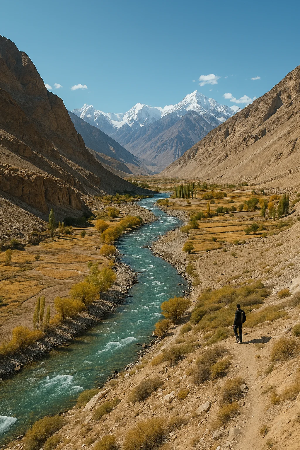 Hushe Valley near Cascade Resorts, Skardu, Ghanche, Gilgit Baltistan