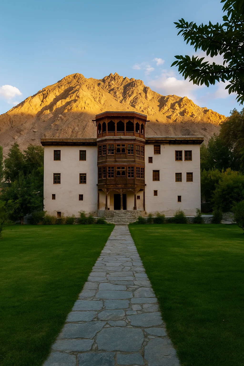 Khaplu Fort near Cascade Resorts, Skardu, Ghanche, Gilgit Baltistan