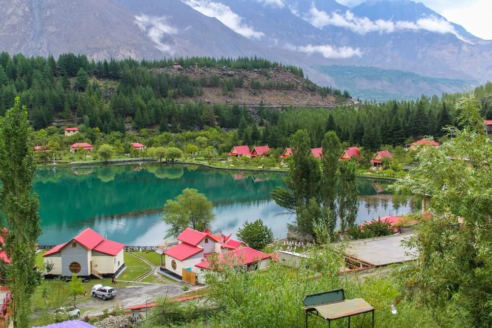 Shangrilla Lake near Cascade Resorts, Skardu, Ghanche, Gilgit Baltistan