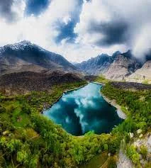 Upper Kachura Lake near Cascade Resorts, Skardu, Ghanche, Gilgit Baltistan